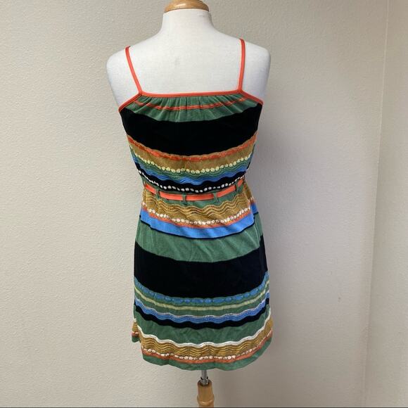 Missoni Multicolored Zig Zag Striped Dress Small - Picture 2 of 6